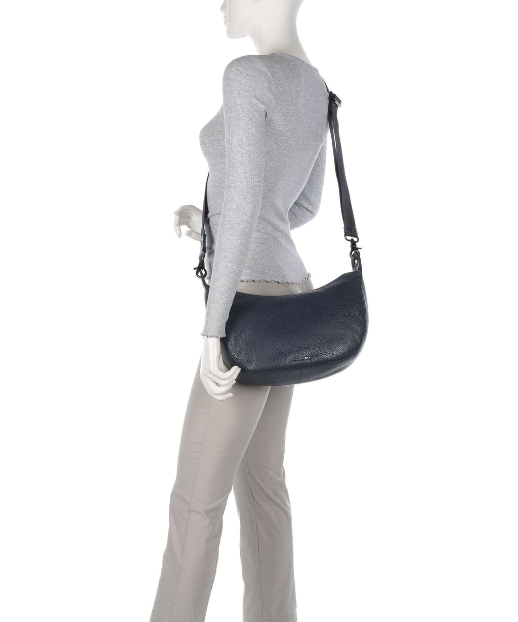 Mandarina Duck Mellow Leather Shoulder bag dress blue