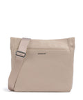 Mandarina Duck Mellow Leather Shoulder bag warm taupe