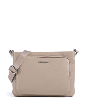 Mandarina Duck Mellow Leather Torba przez ramię warm taupe