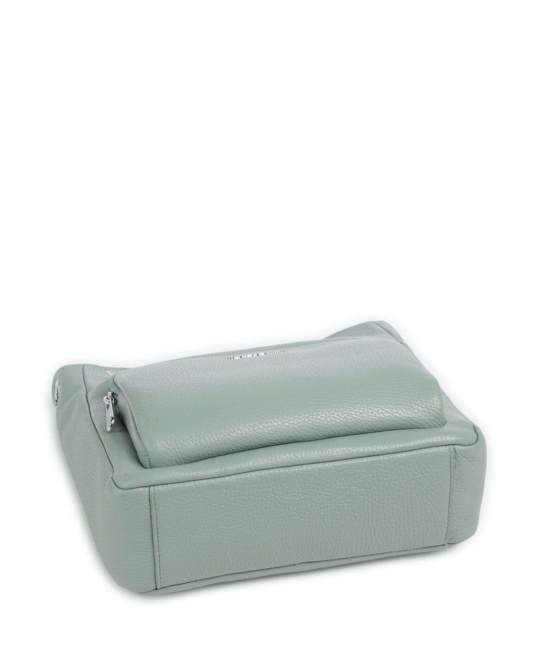 Mandarina Duck Mellow Leather Crossbody bag iceberg green