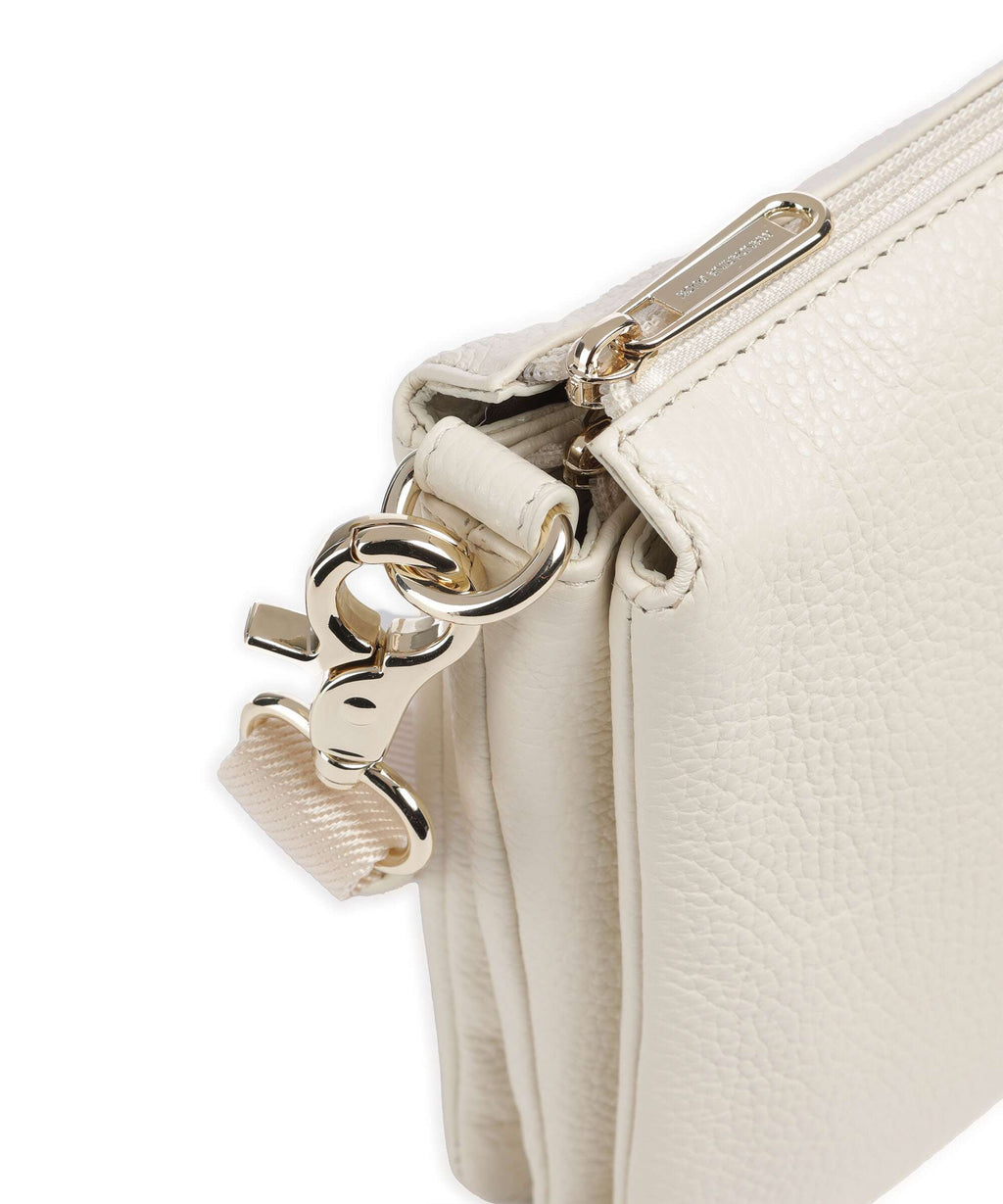 Mandarina Duck Mellow Leather Crossbody bag almond
