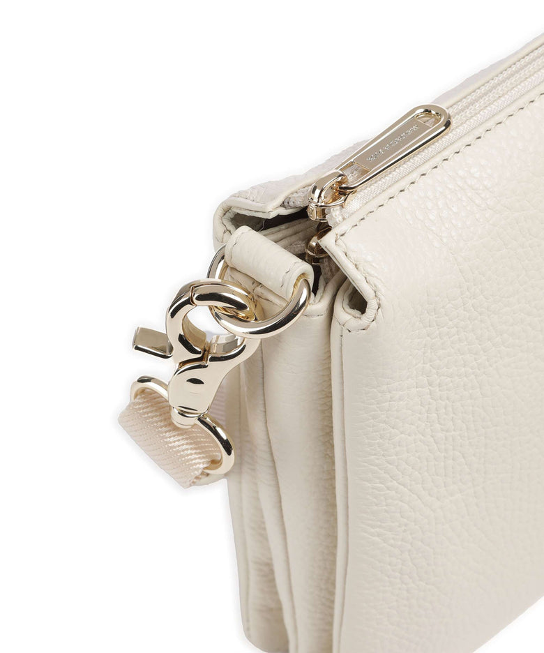 Mandarina Duck Mellow Leather Crossbody bag almond