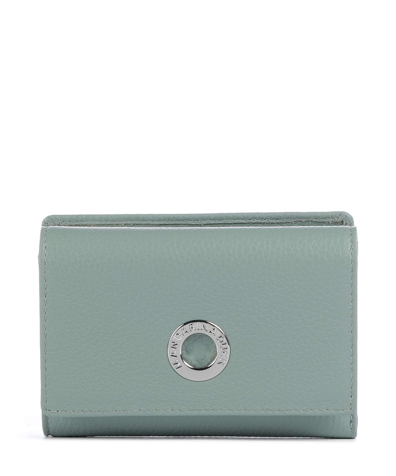 Mandarina Duck Mellow Leather Wallet iceberg green