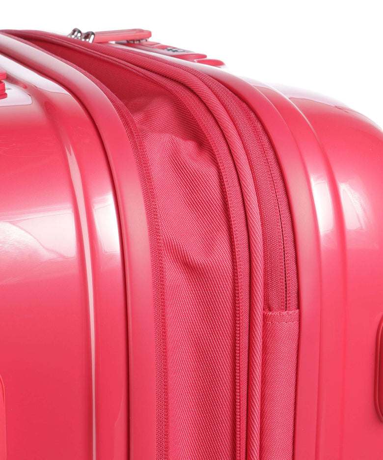 Mandarina Duck Logoduck+ Metal Spinner (4 wheels) raspberry