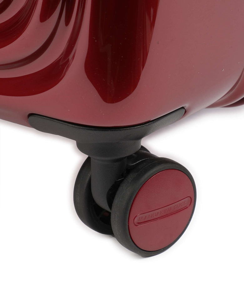 Mandarina Duck Logoduck+ Metal Spinner (4 wheels) red metal