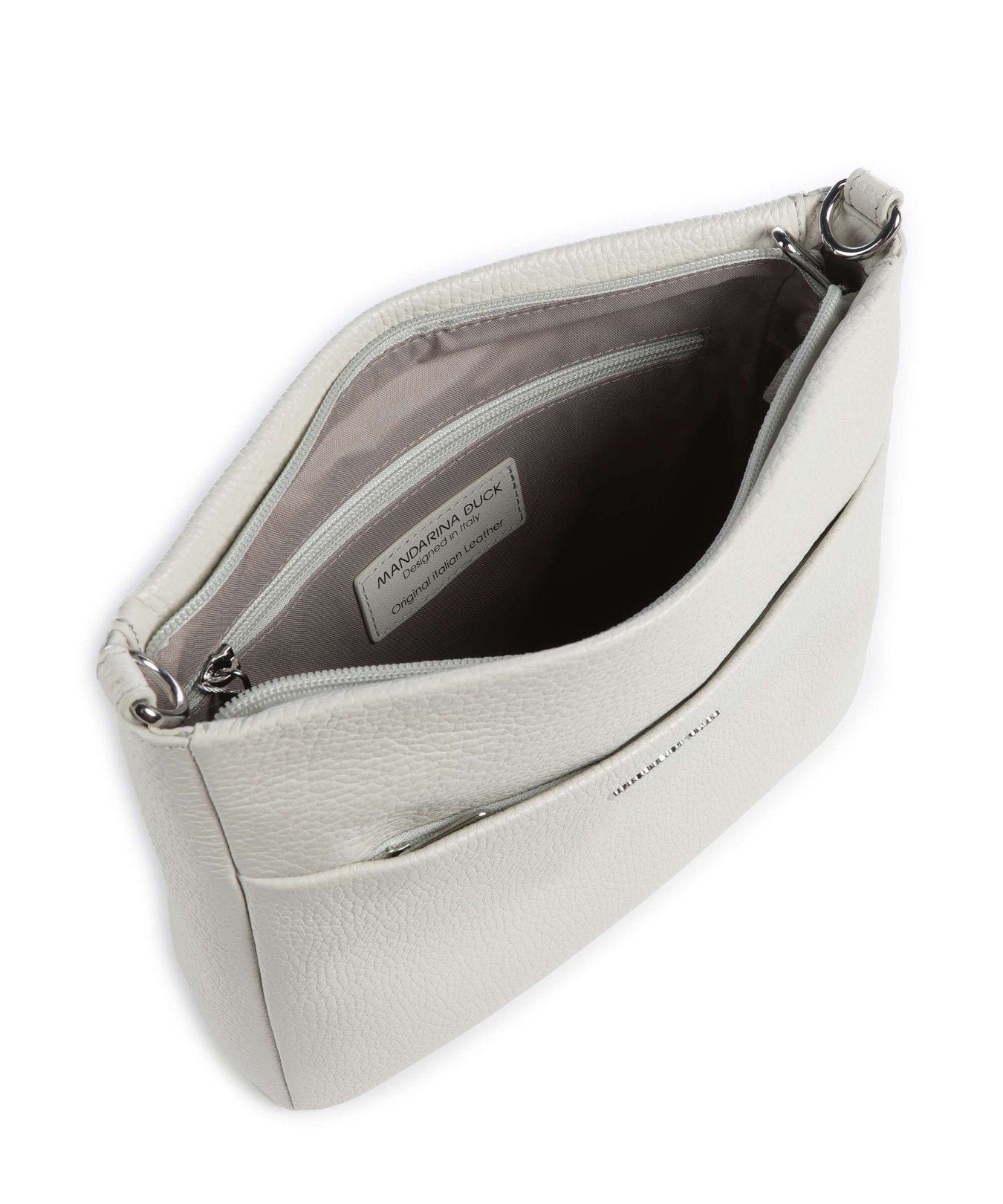 Mandarina Duck Mellow Leather Crossbody bag cashmere