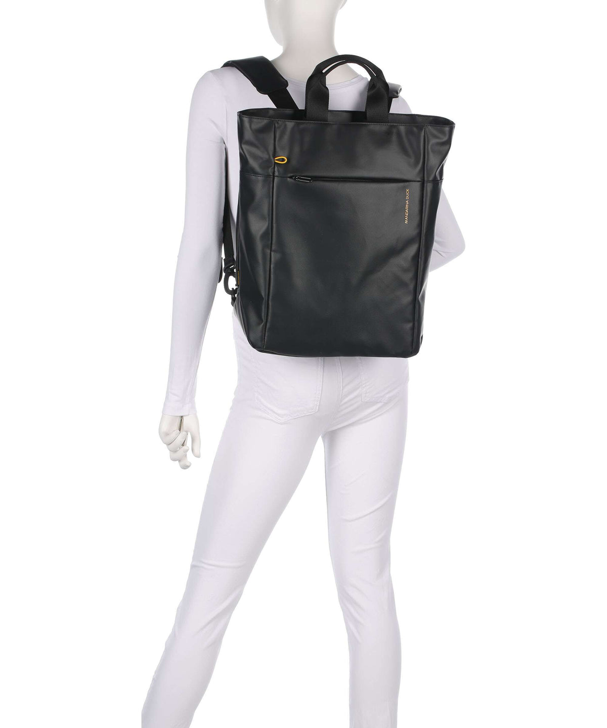 Mandarina Duck Coated Backpack black