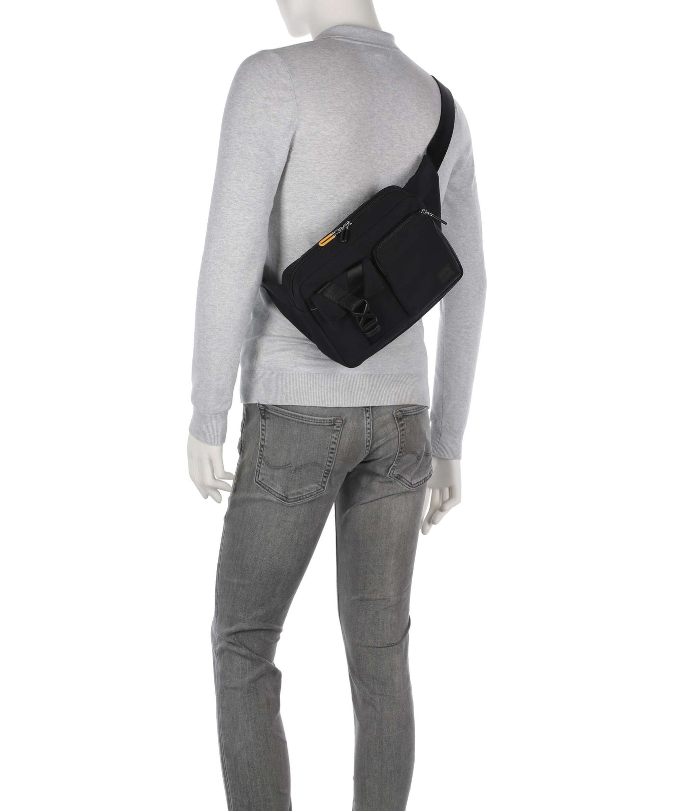 Mandarina Duck Y-Lite Fanny pack black