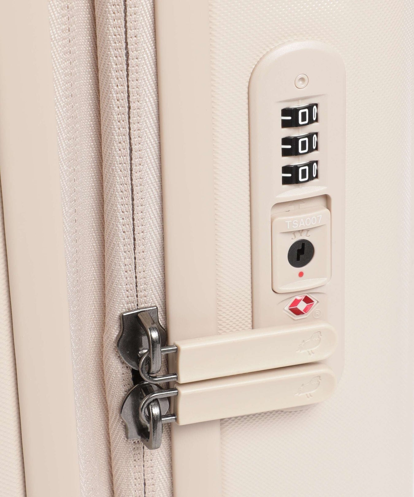 Mandarina Duck Logoduck+ Spinner (4 wheels) white mocha