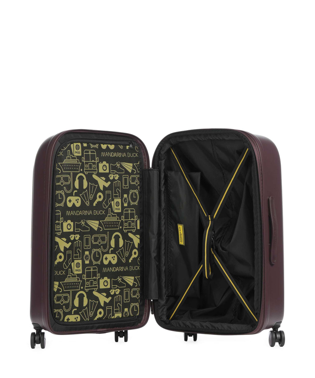 Mandarina Duck Logoduck+ Spinner (4 wheels) choco ice