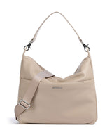 Mandarina Duck Mellow Leather Torebka worek warm taupe