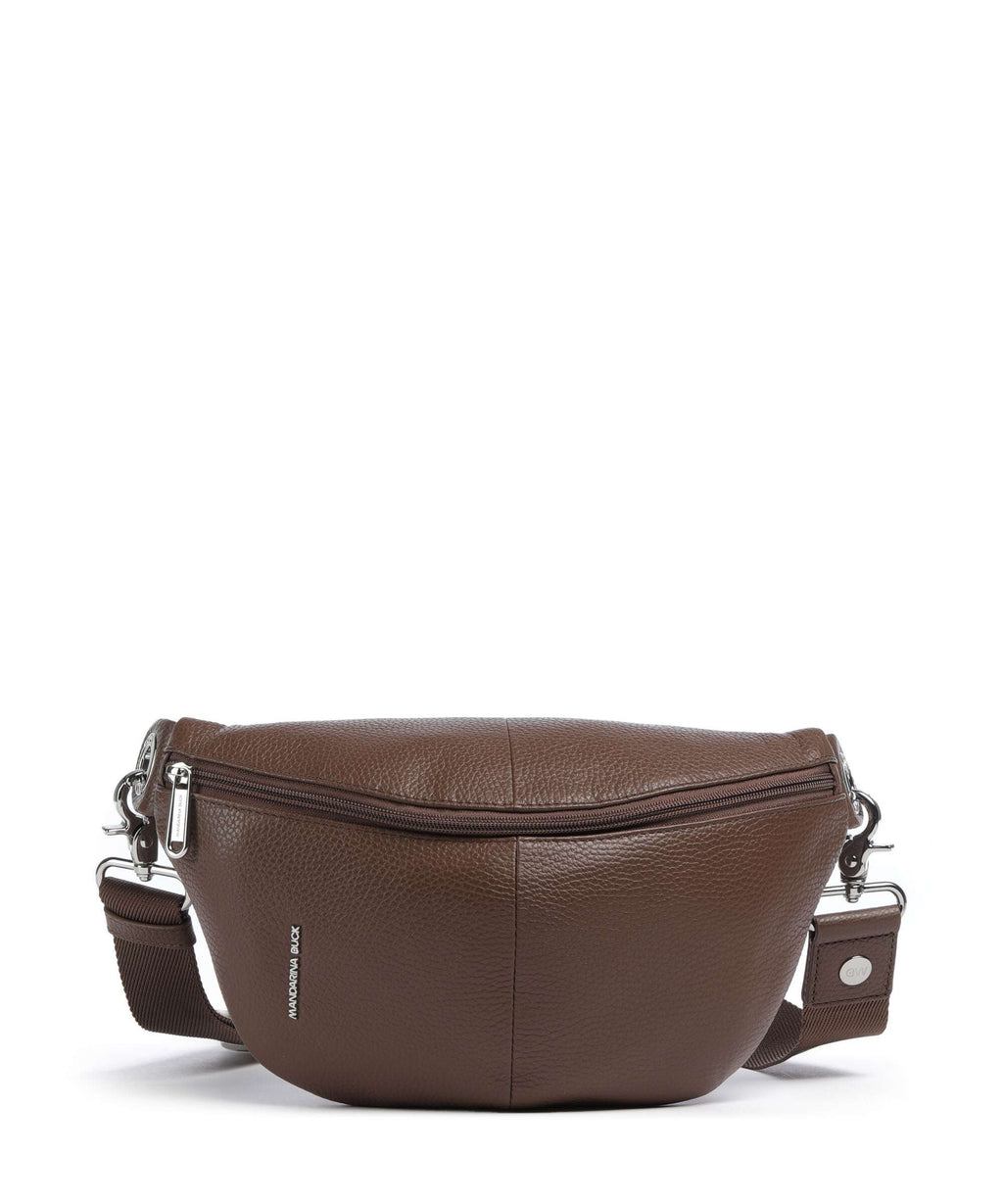 Mandarina Duck Mellow Leather Fanny pack milk chocolate