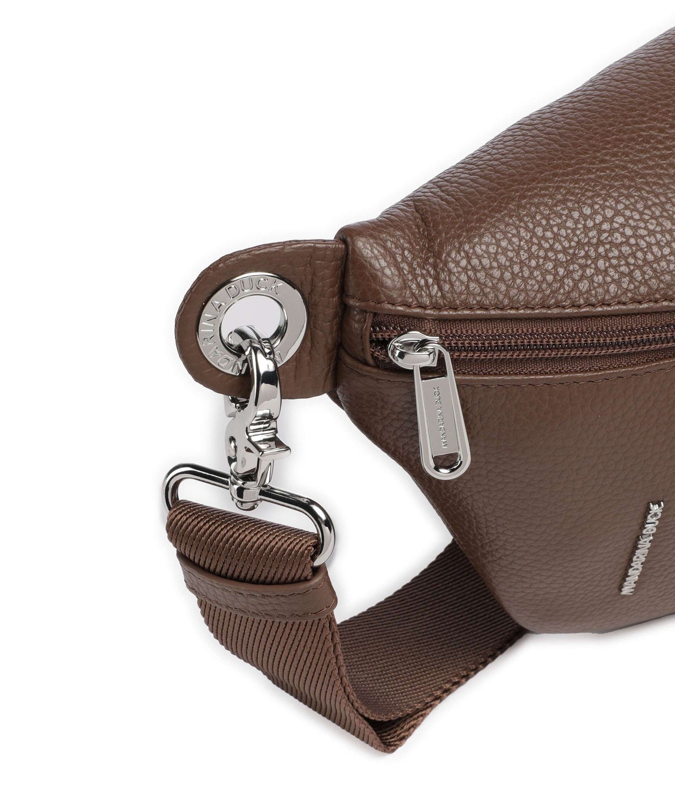 Mandarina Duck Mellow Leather Fanny pack milk chocolate