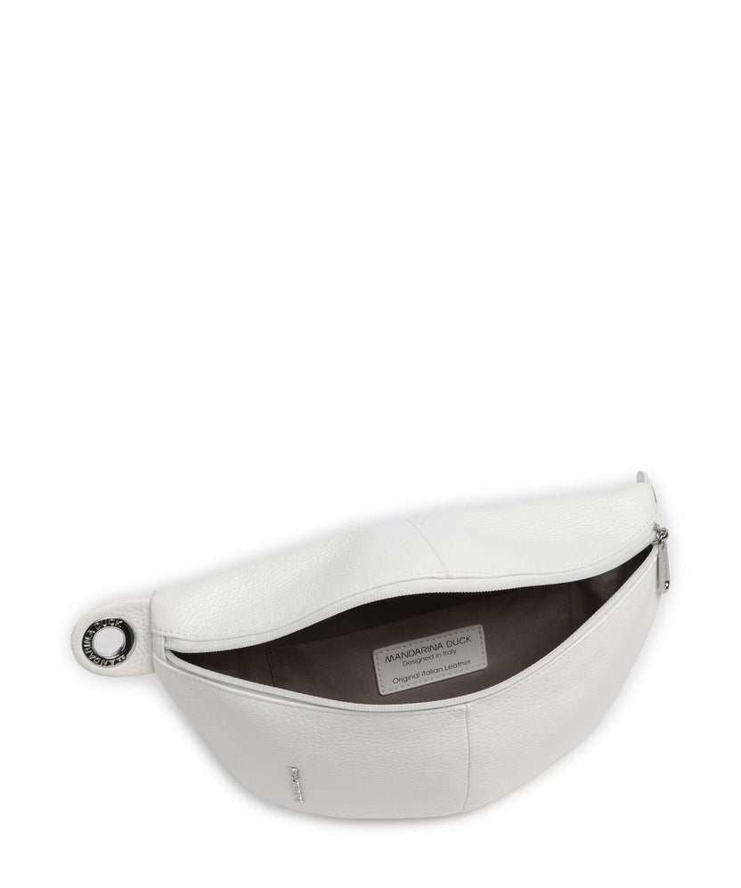 Mandarina Duck Mellow Leather Fanny pack blanc