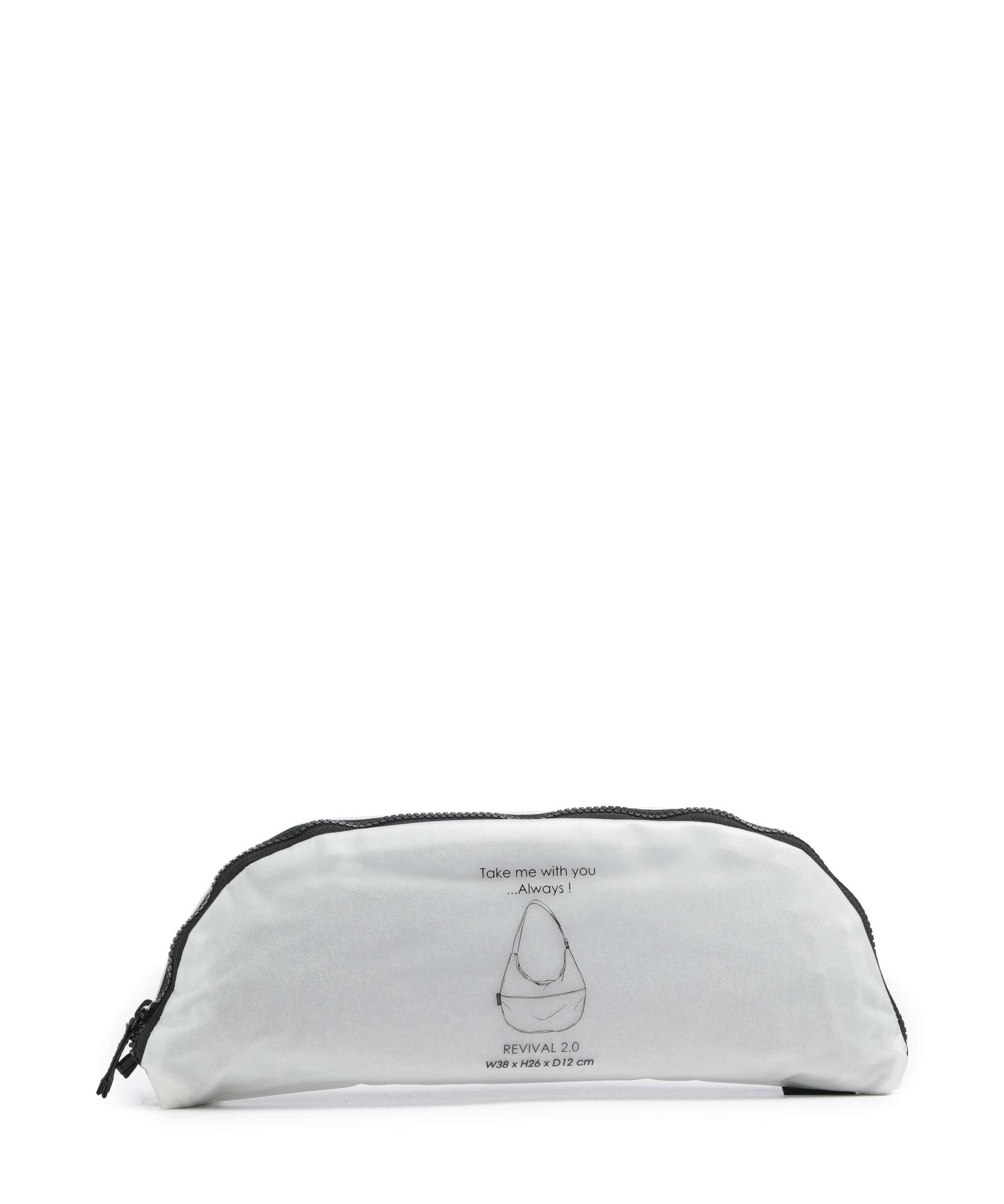 Mandarina Duck Revival 2.0 Hobo bag nero
