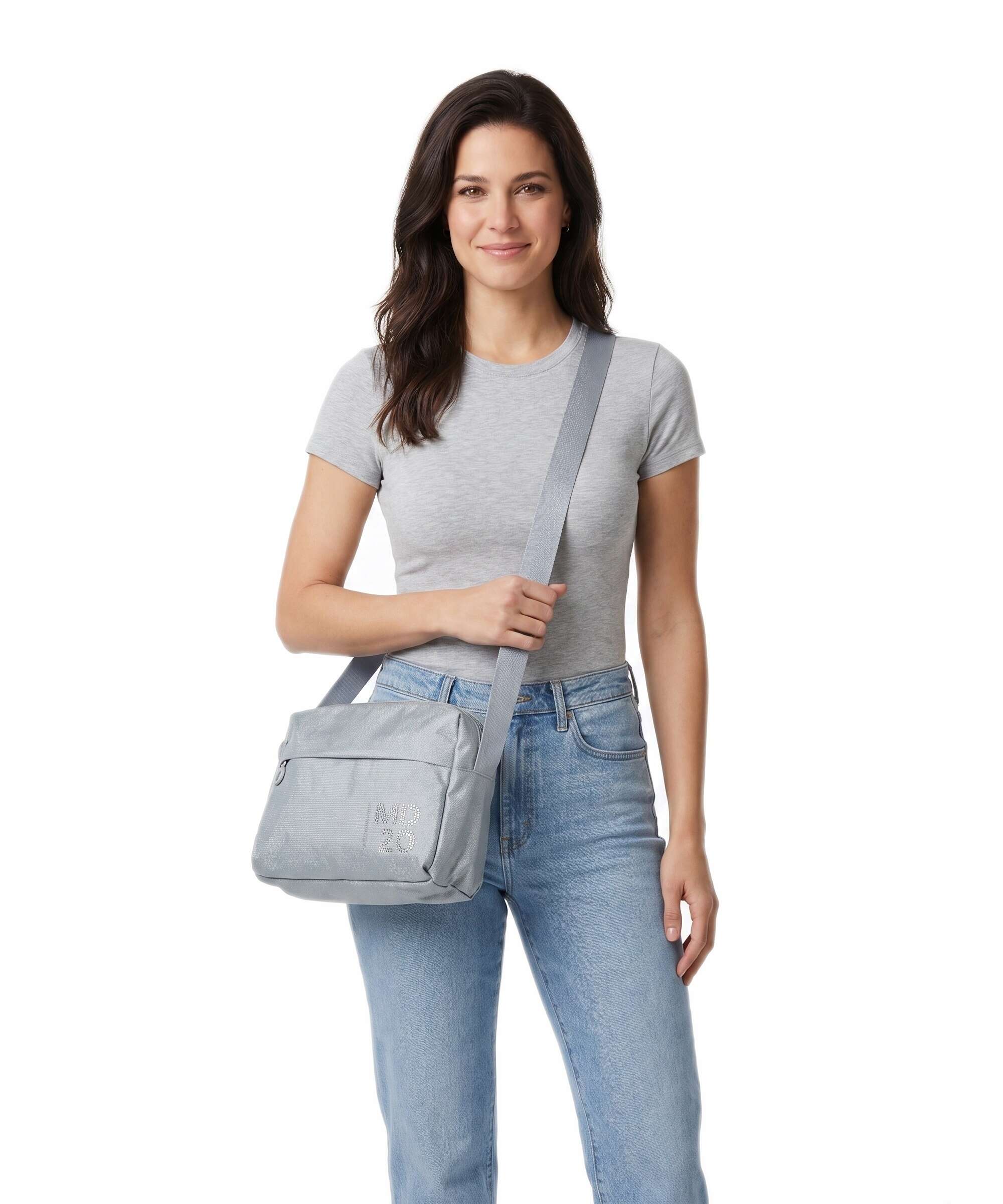 Mandarina Duck MD20 Lux 2.0 Crossbody bag silver