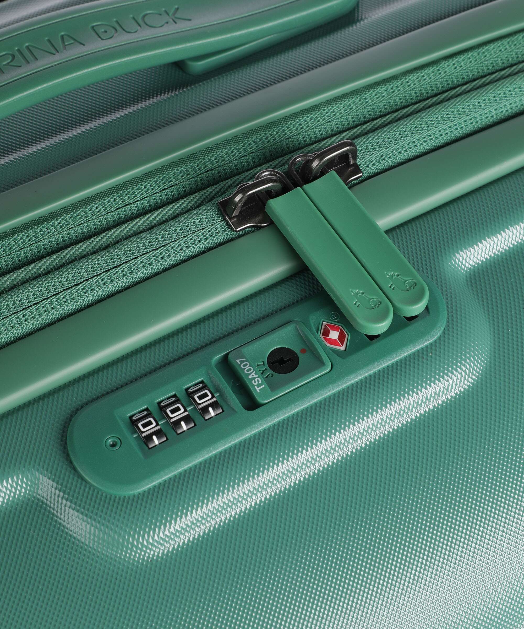 Mandarina Duck Logoduck+ Spinner (4 wheels) foliage green