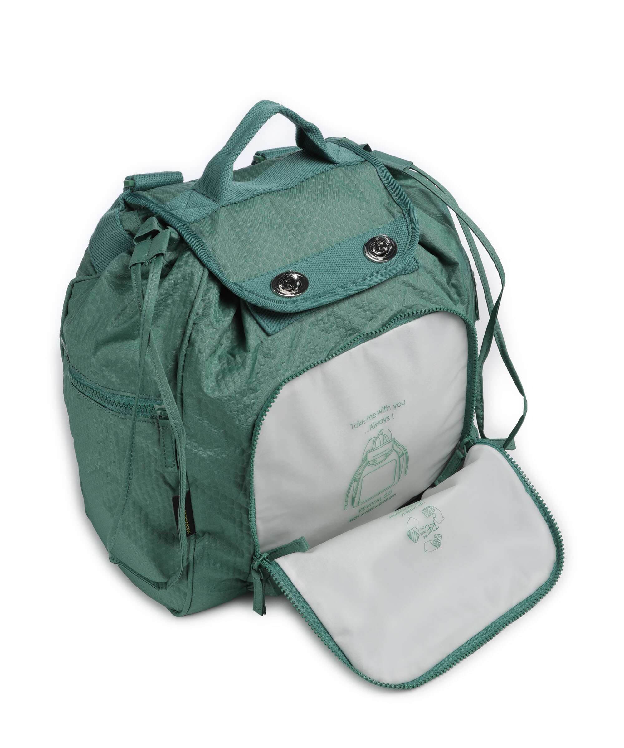 Mandarina Duck Revival 2.0 Backpack foliage green
