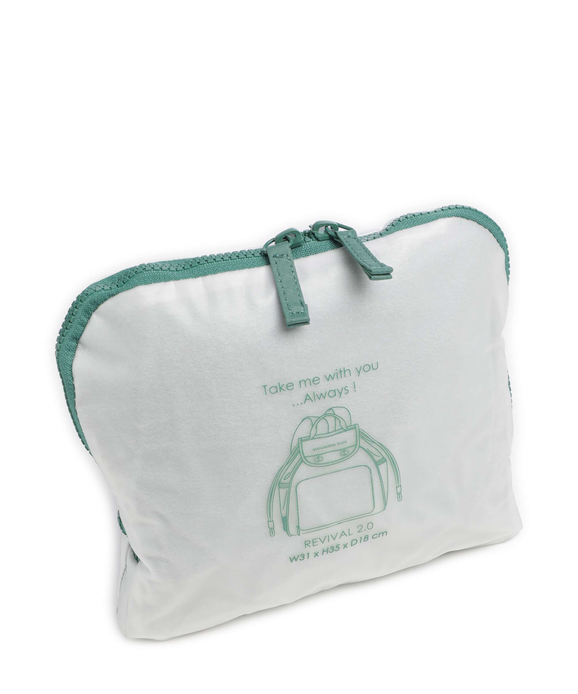 Mandarina Duck Revival 2.0 Backpack foliage green