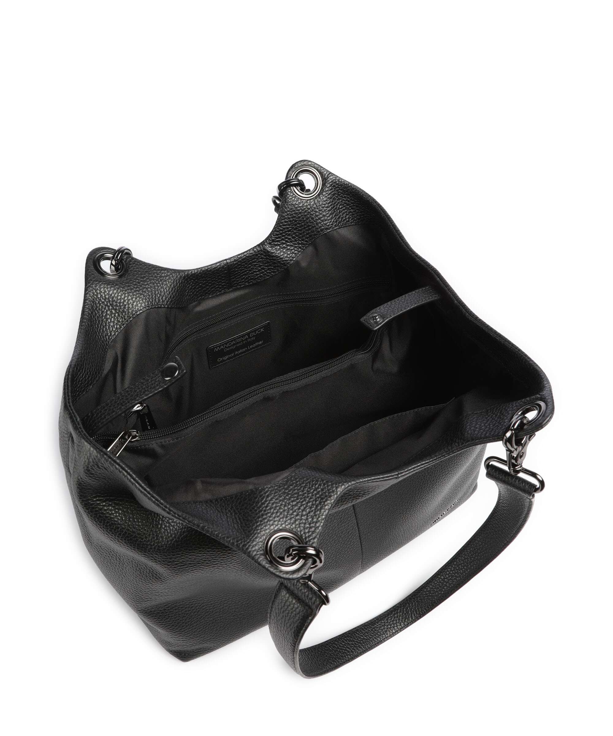 Mandarina Duck Mellow Leather Tote bag nero