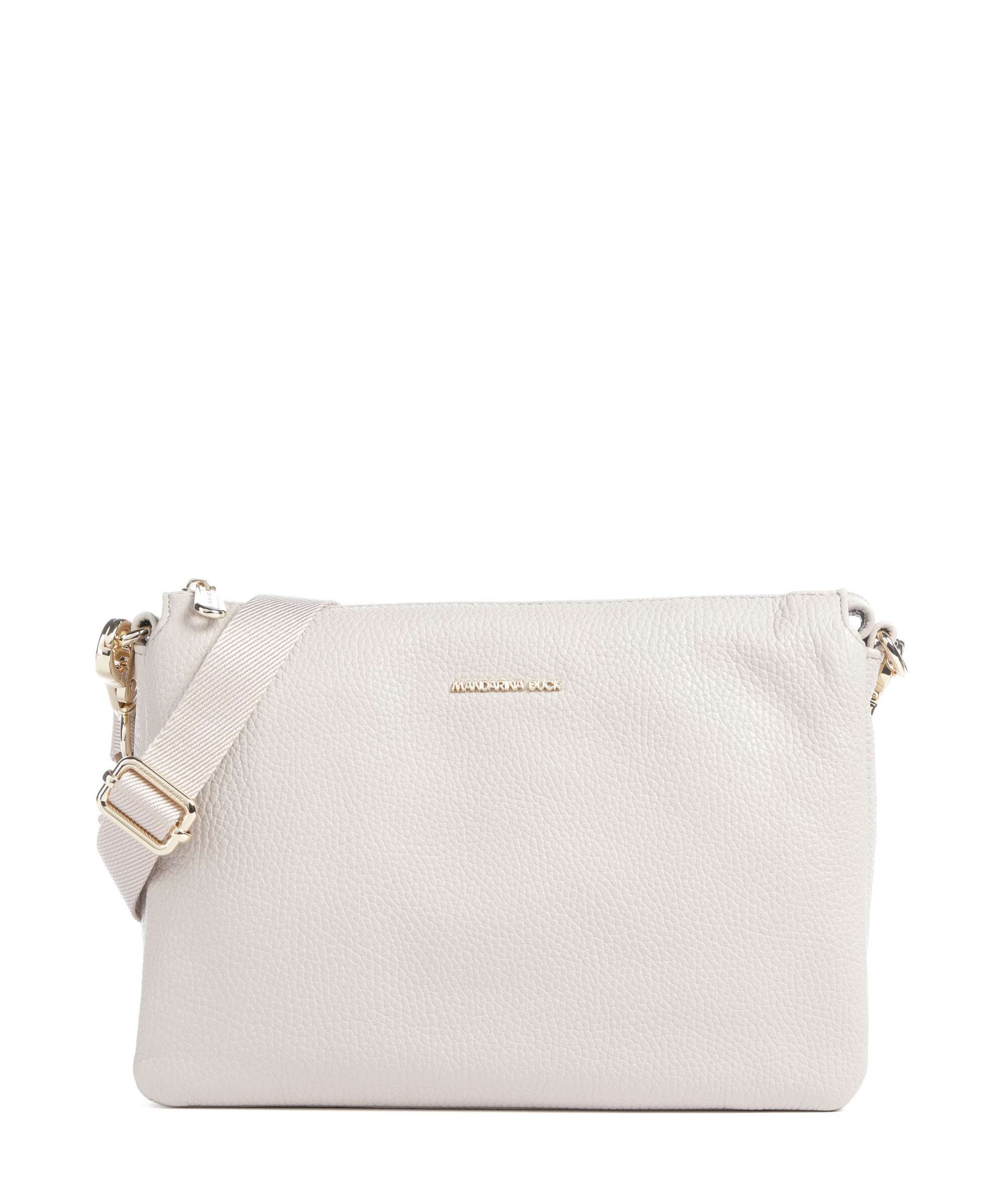 Mandarina Duck Mellow Leather Crossbody bag cocoon
