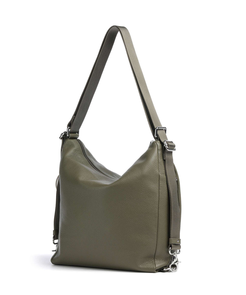 Mandarina Duck Mellow Leather Backpack bag winter olive