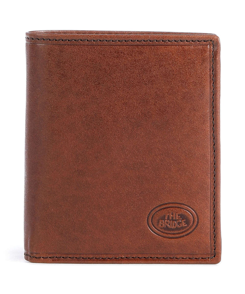 The Bridge Story Uomo RFID Wallet marrone