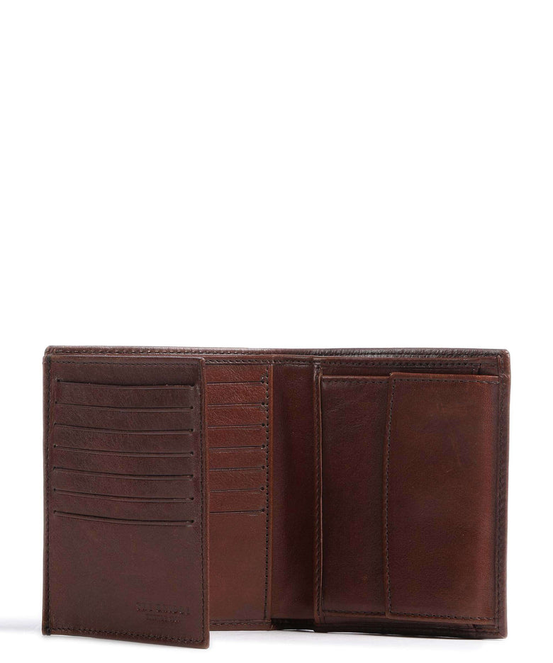 The Bridge Story Uomo RFID Wallet marrone