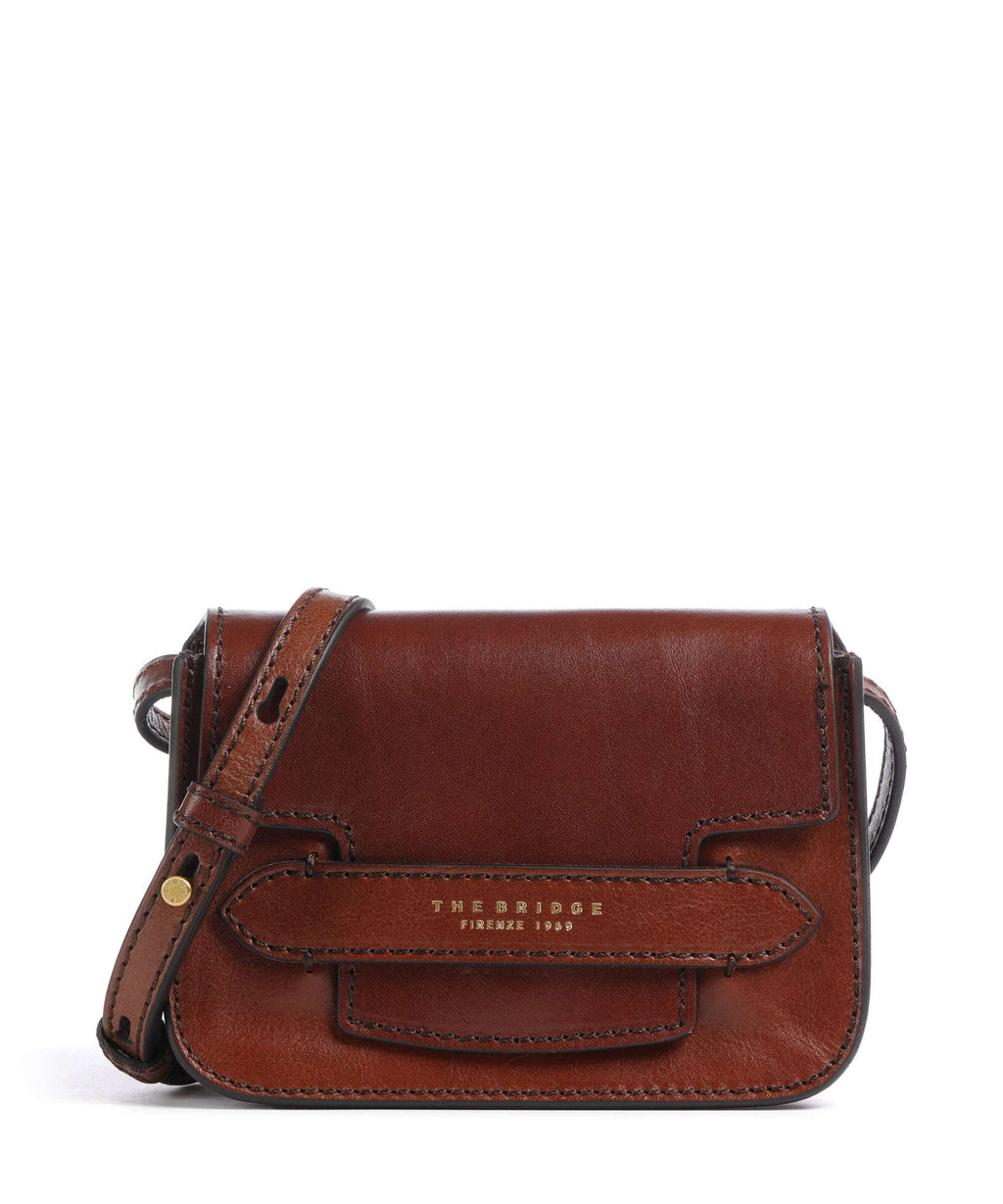 The Bridge Lucrezia Crossbody bag marrone