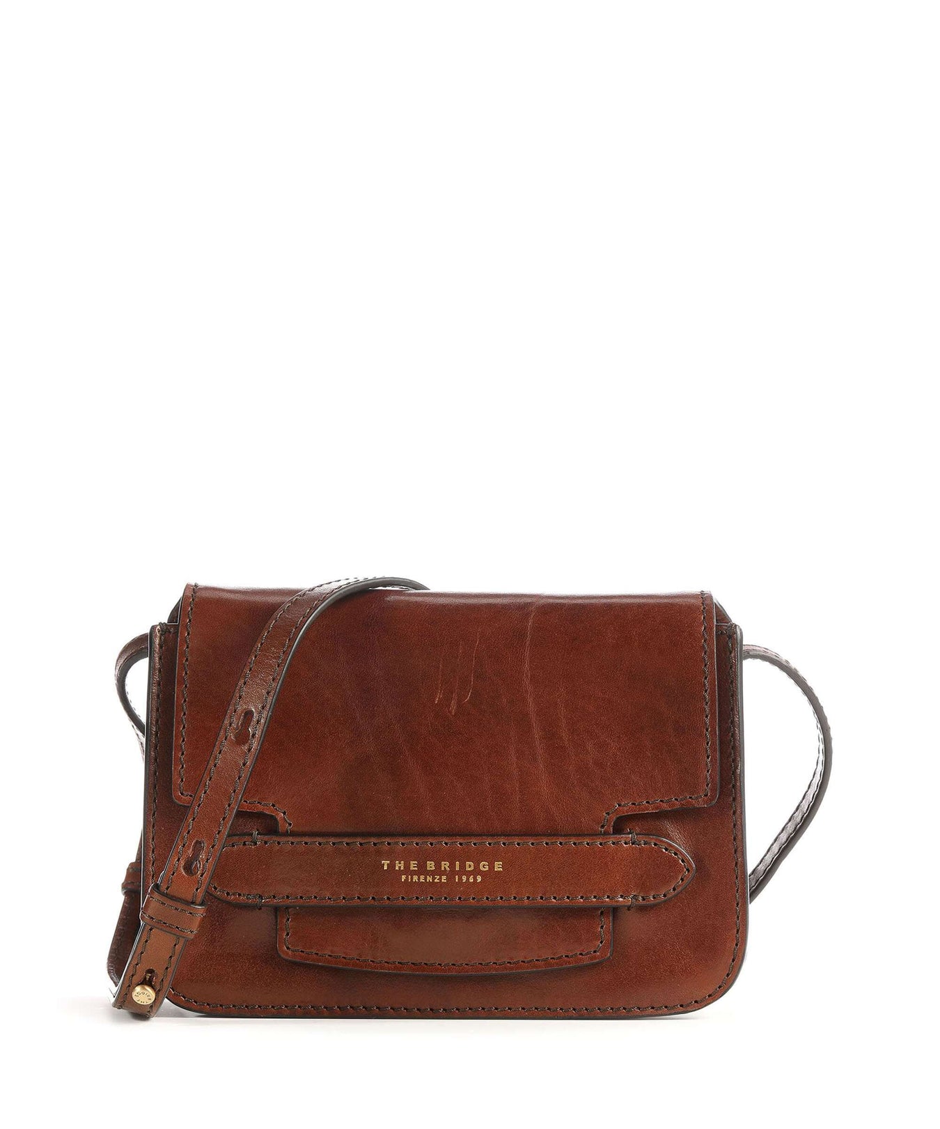 The Bridge Lucrezia Crossbody bag marrone