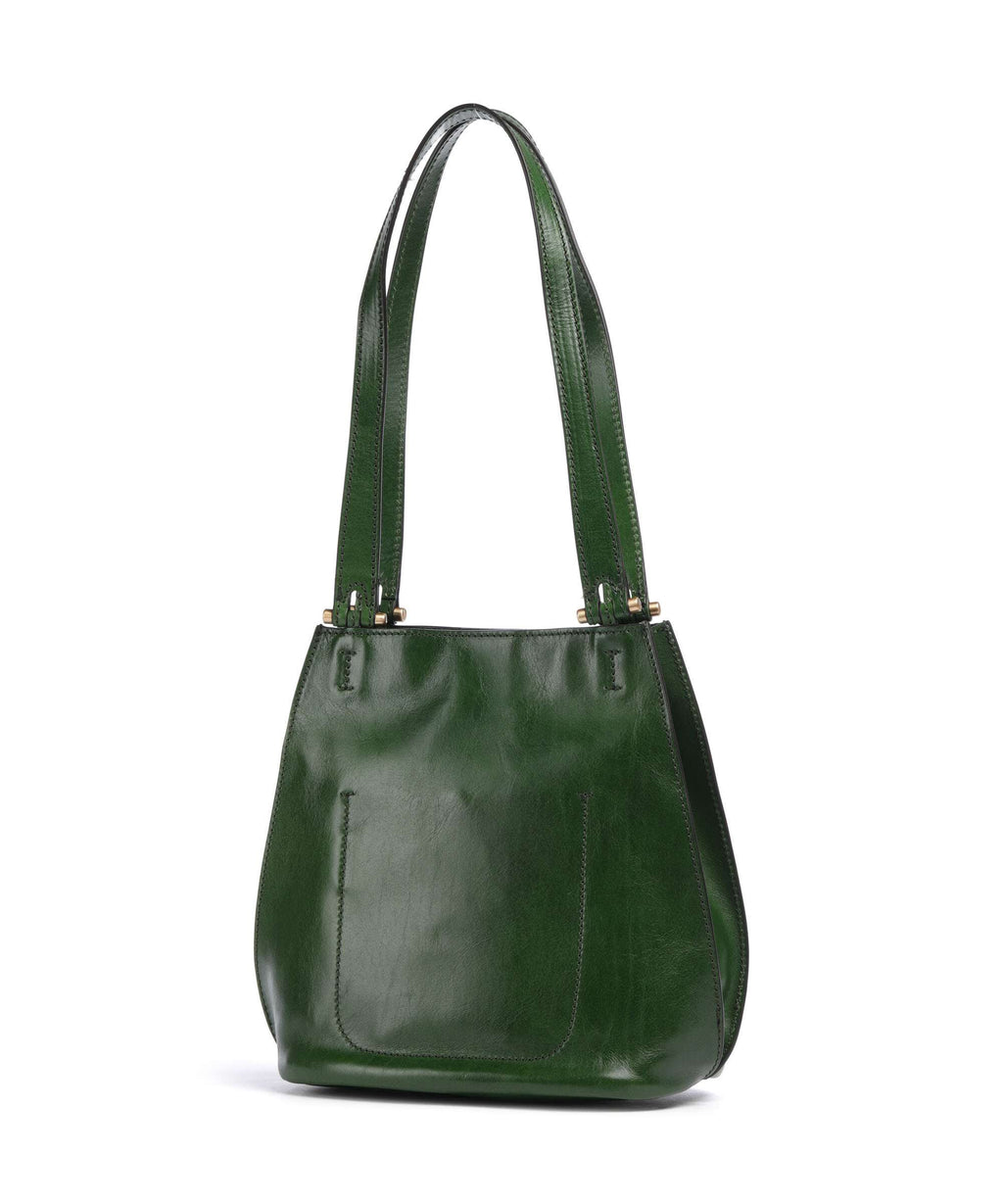 The Bridge Febe Bucket bag verde inglese