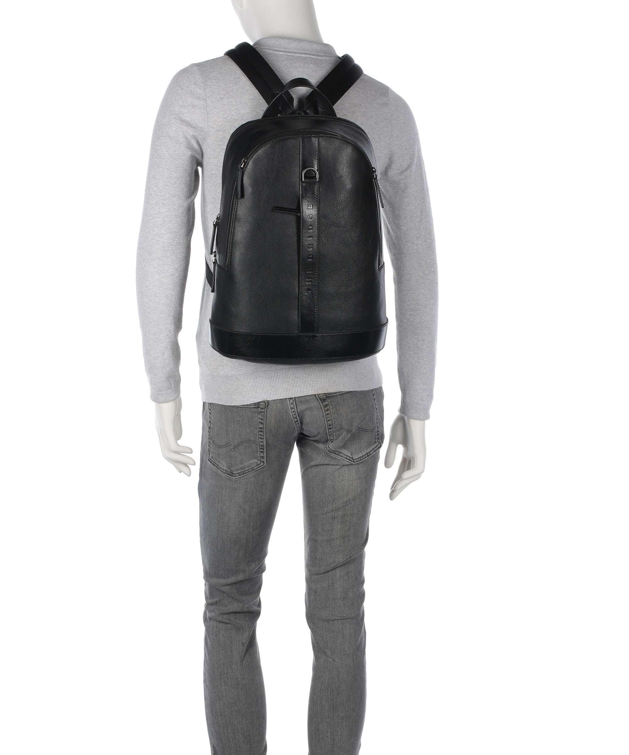 The Bridge Giacomo Laptop backpack black