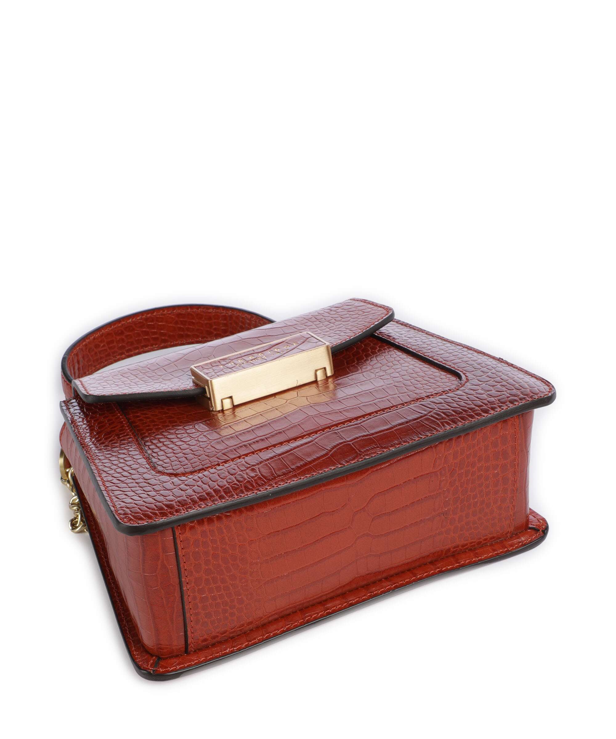 The Bridge Ginevra Wow Crossbody bag burnt orange