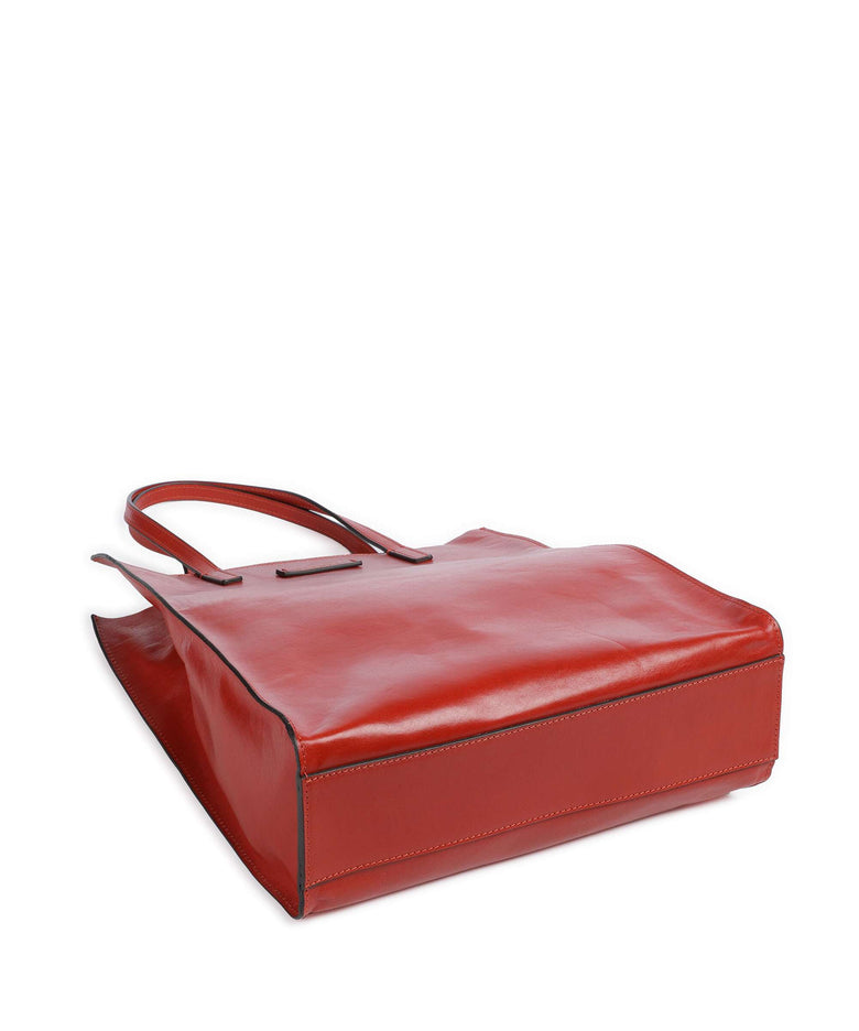 The Bridge Mirra Tote bag burnt orange