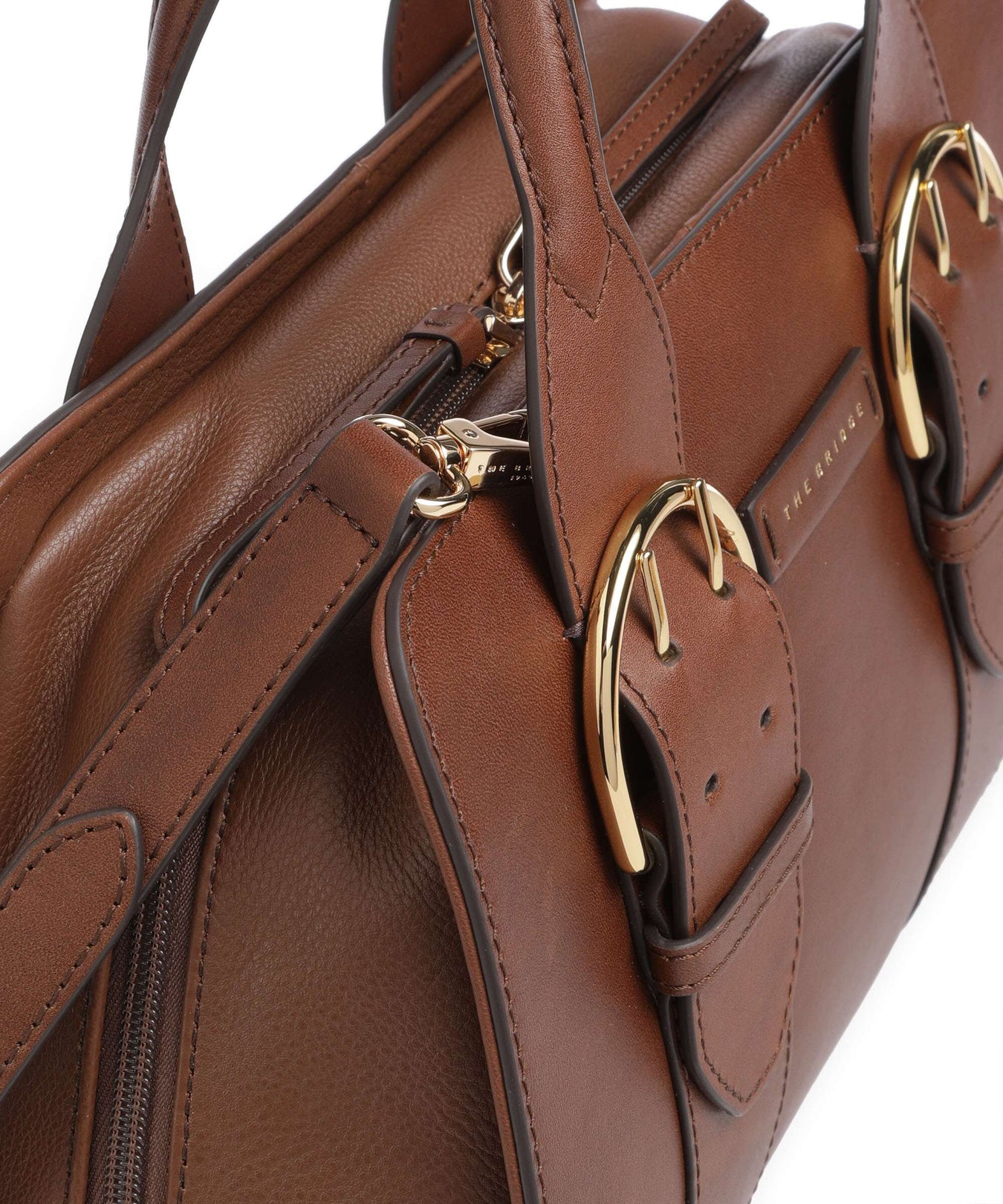 The Bridge Elena Handbag marrone