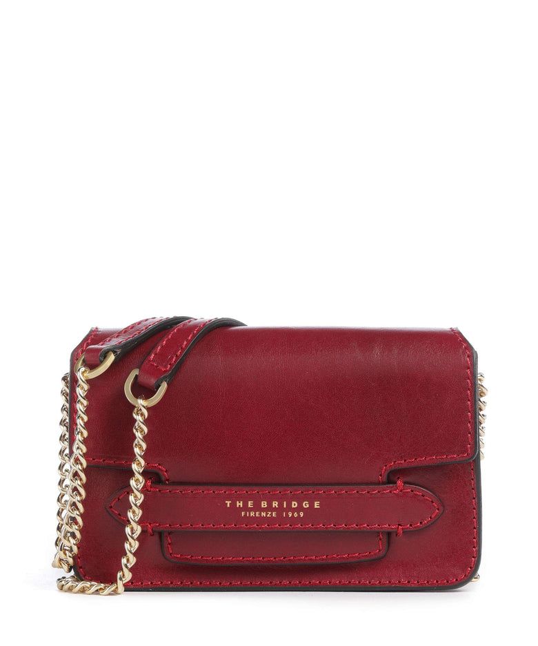The Bridge Lucrezia Shoulder bag rosso ribes