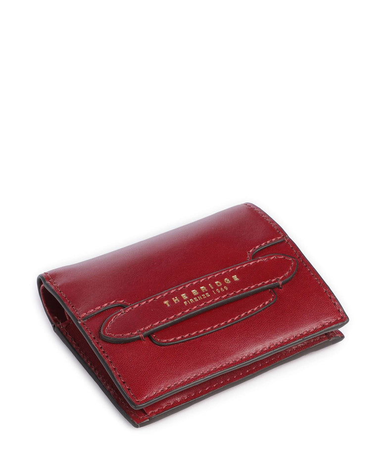 The Bridge Lucrezia Wallet rosso ribes