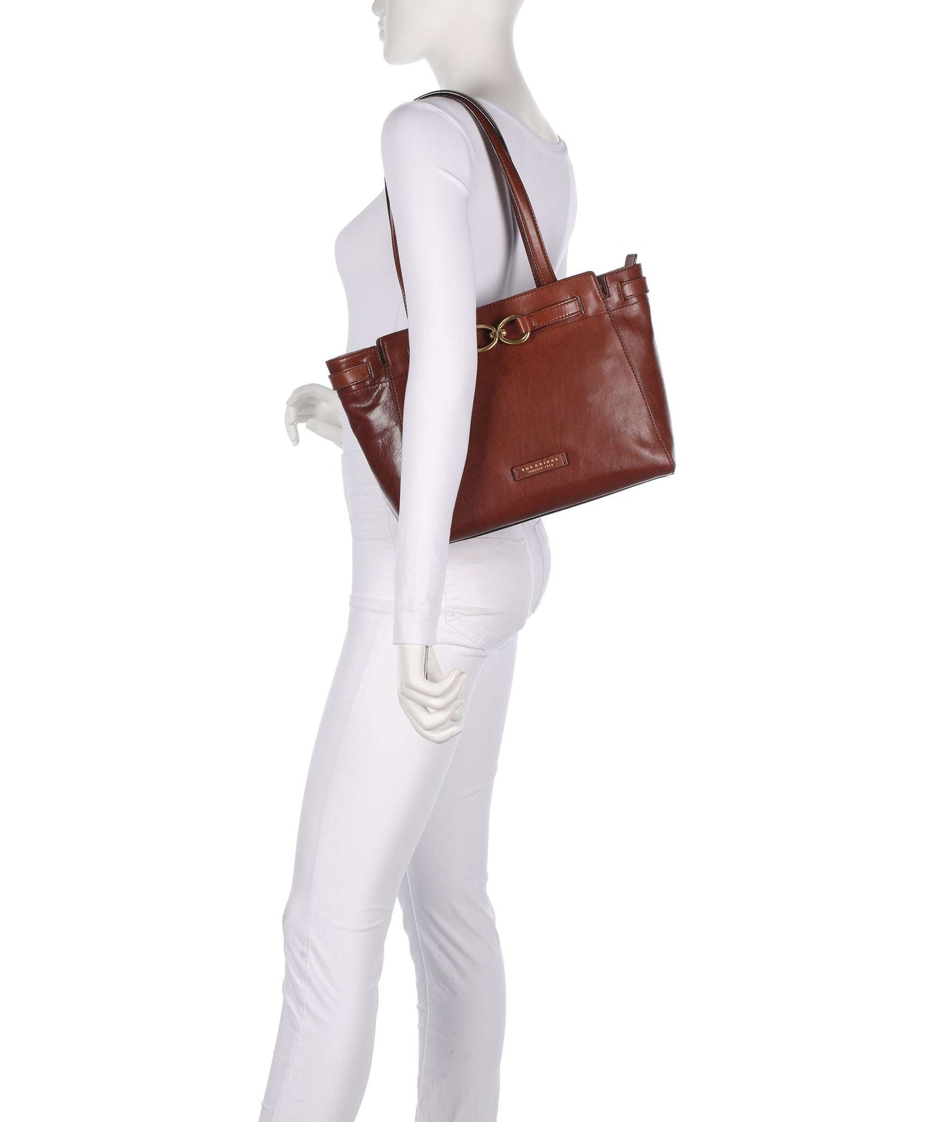 The Bridge Isotta Tote bag marrone