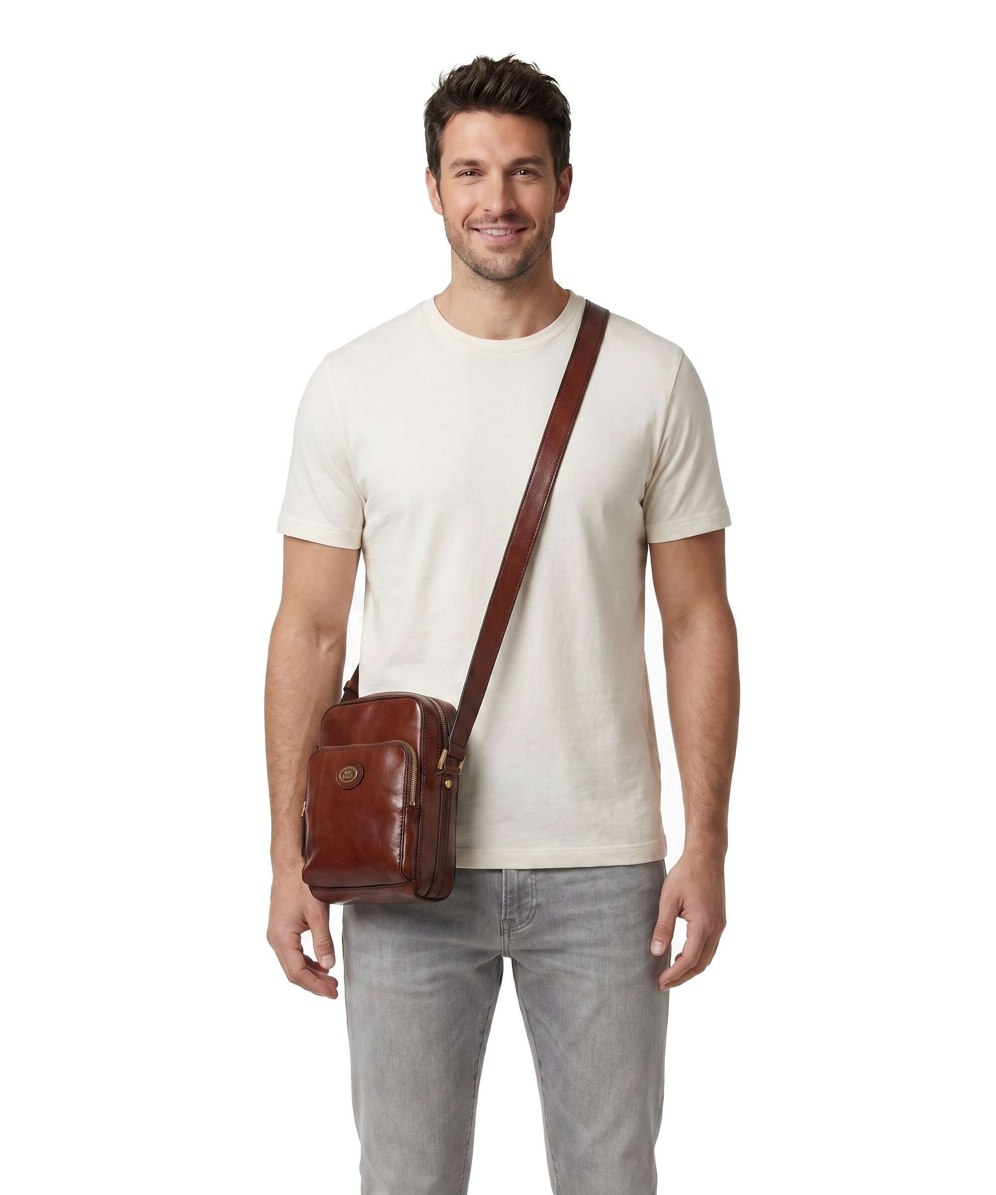 The Bridge Story Uomo Crossbody bag brown