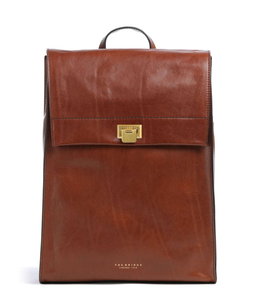 The Bridge Leila Laptop backpack marrone