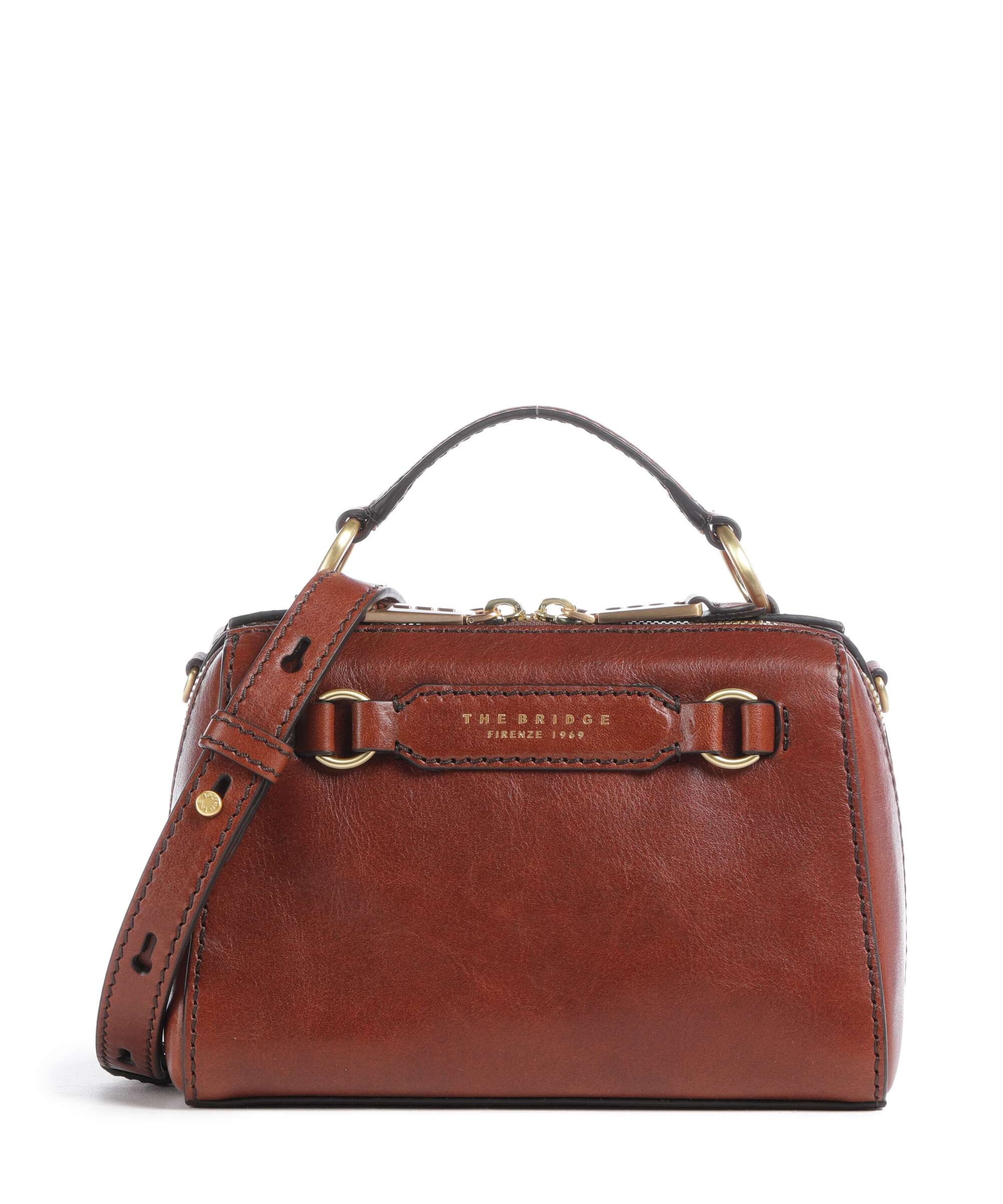 The Bridge Laura Handbag marrone