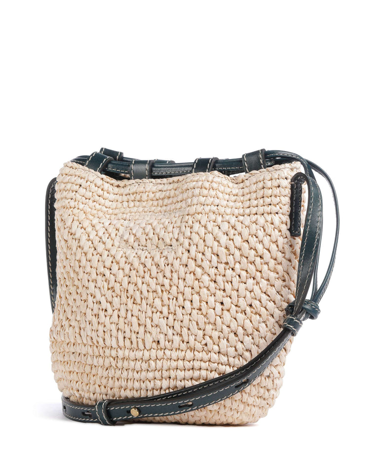 The Bridge Luna Bucket bag pavone