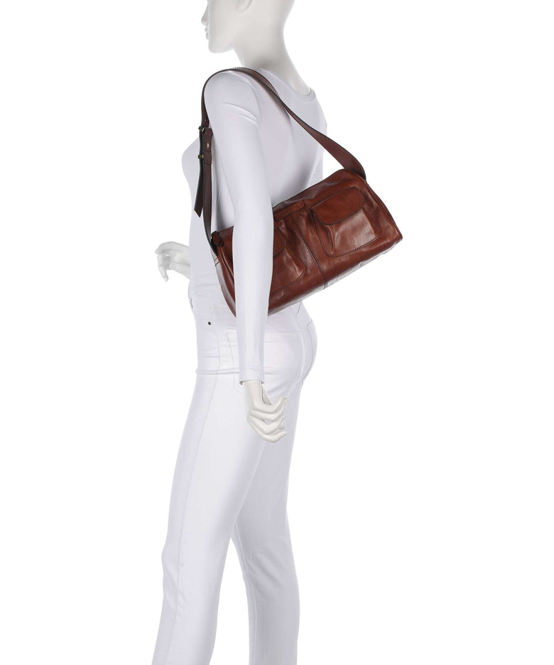 The Bridge Flora Shoulder bag marrone