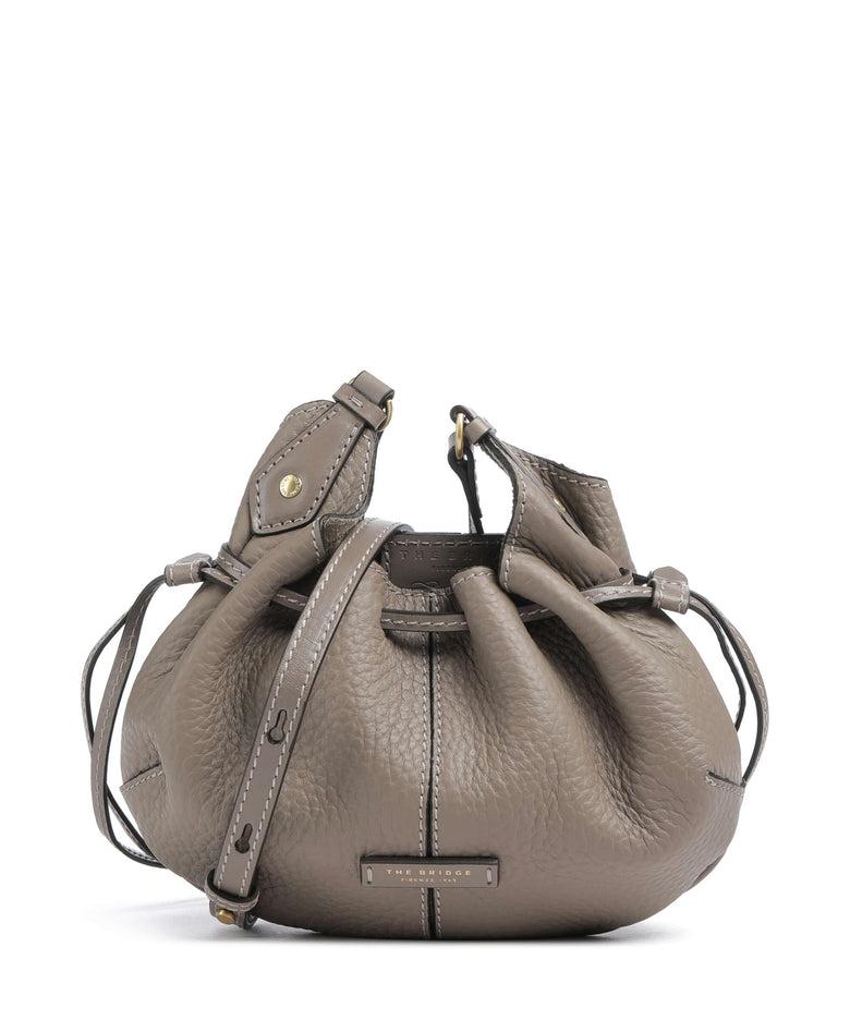 The Bridge Martina Bucket bag greige