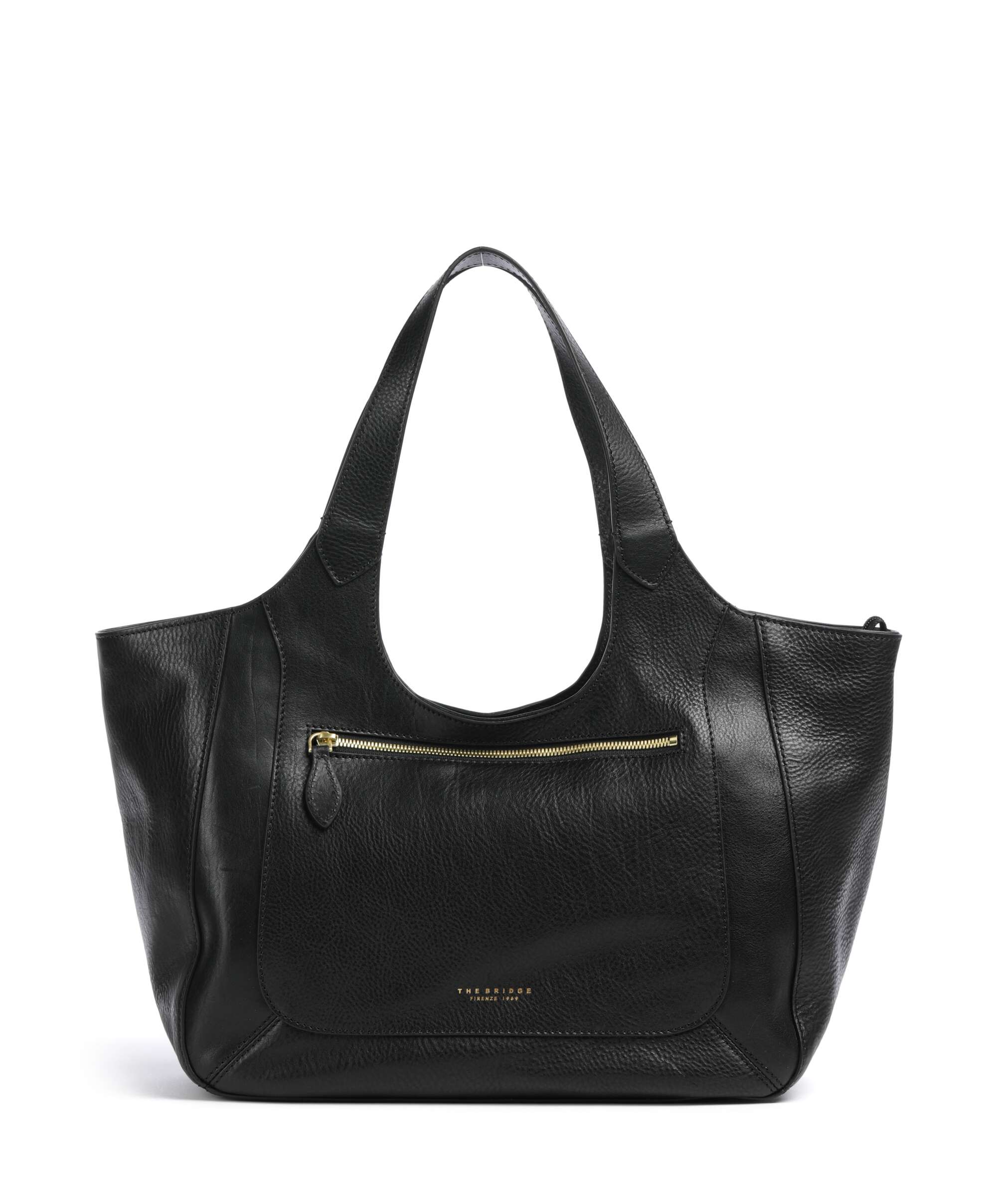 The Bridge Luce Soft Tote bag nero