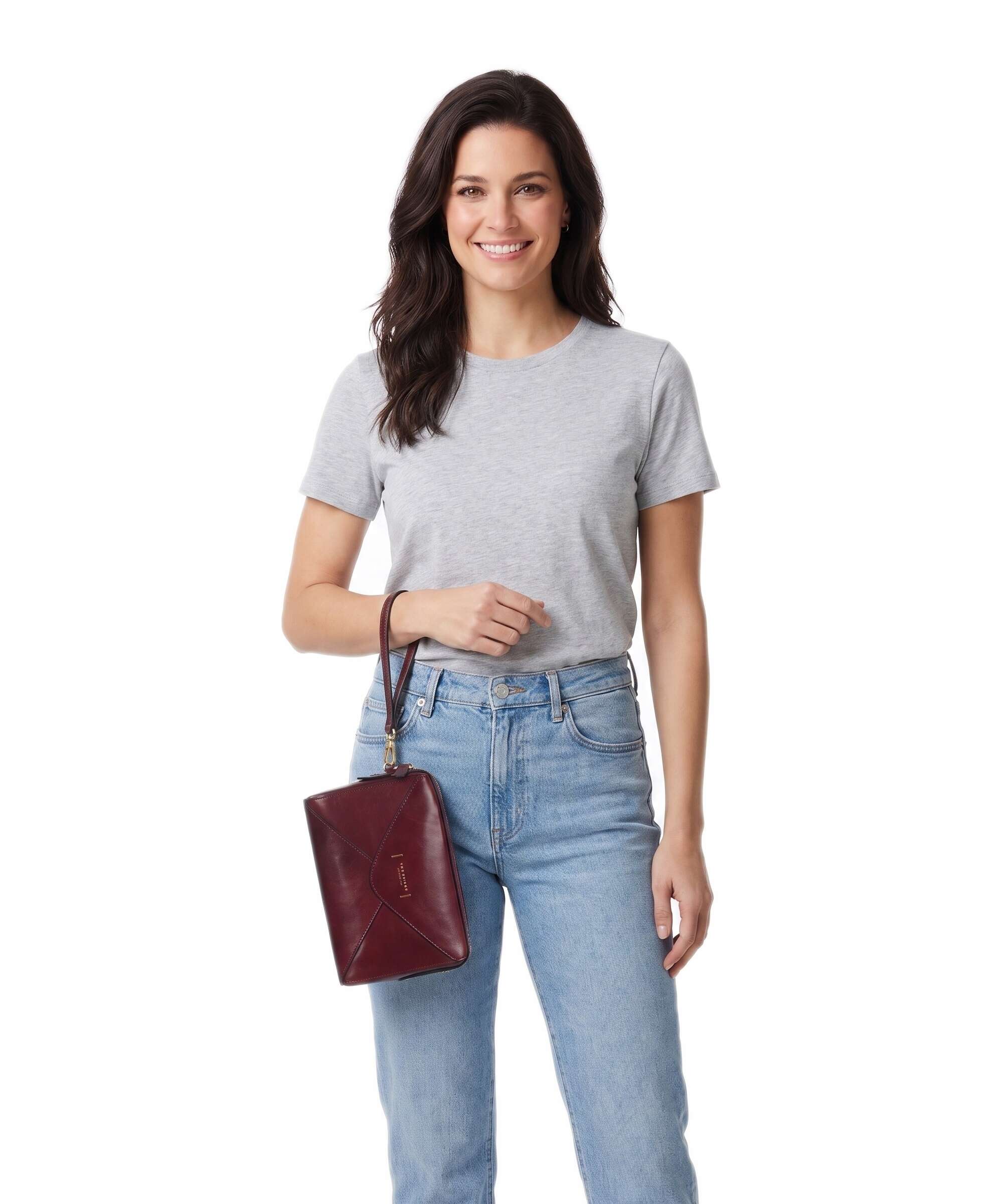 The Bridge Frida Wristlet barolo