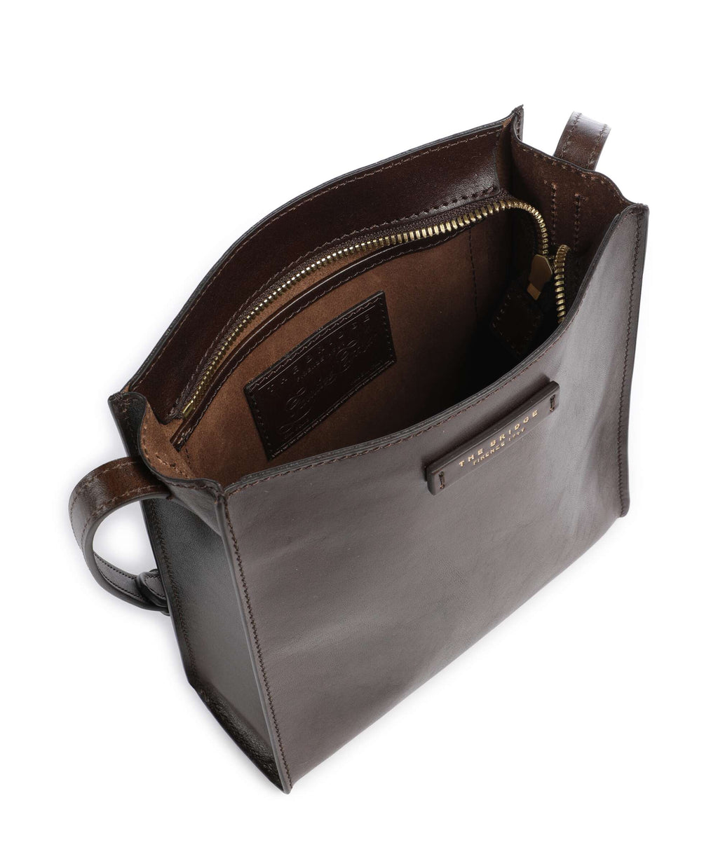 The Bridge Mirra Crossbody bag moka