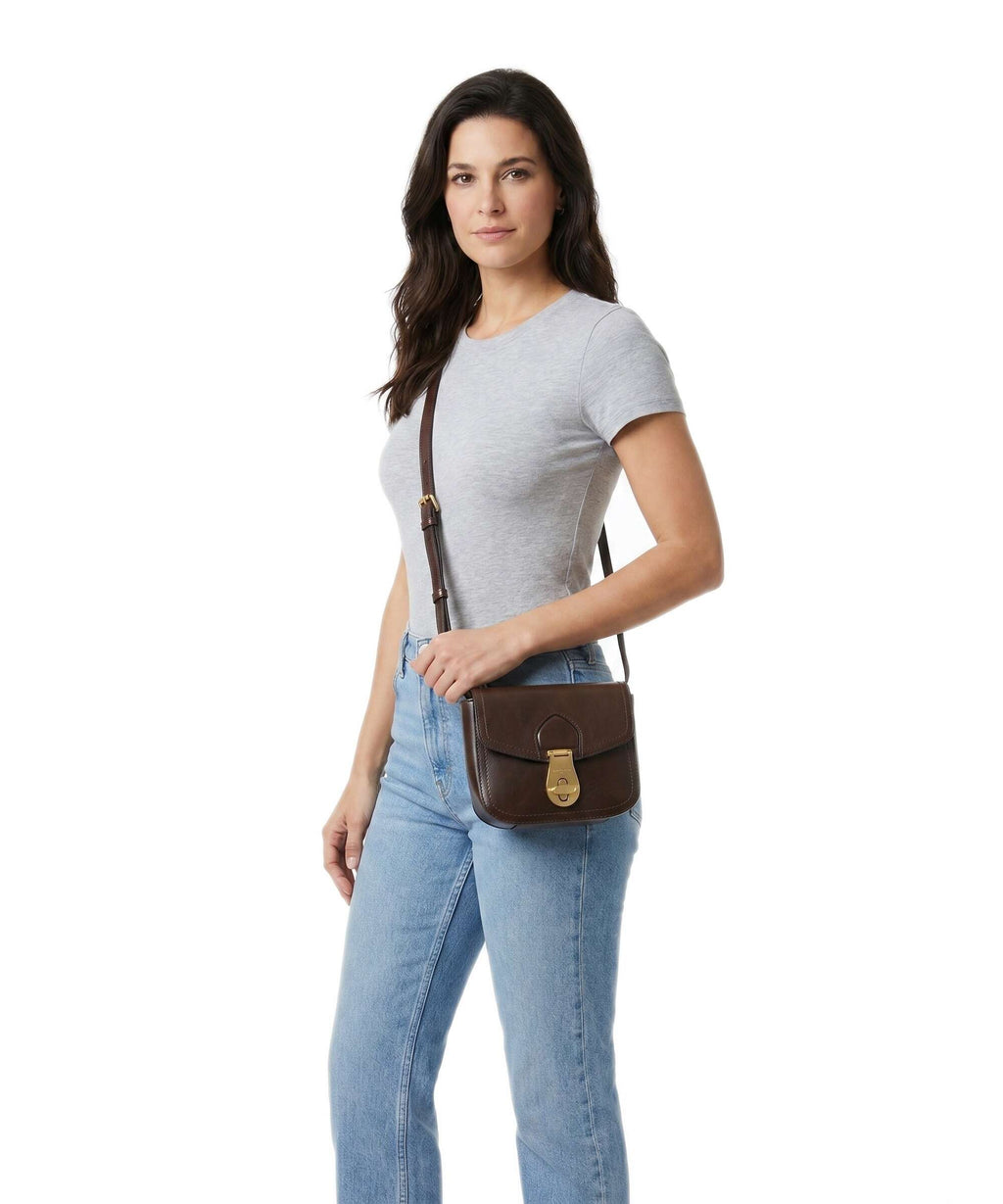 The Bridge Mia Crossbody bag moka