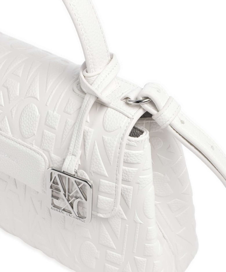 Armani Exchange Liz Handbag off white