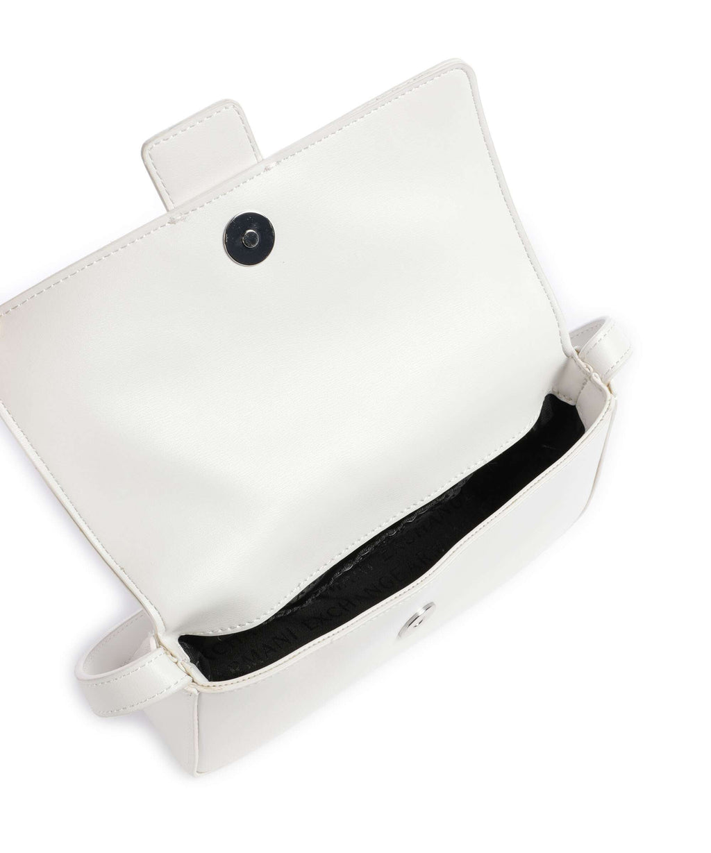 Armani Exchange Wonder Mini Crossbody bag off white